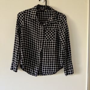 Girls plaid shirt